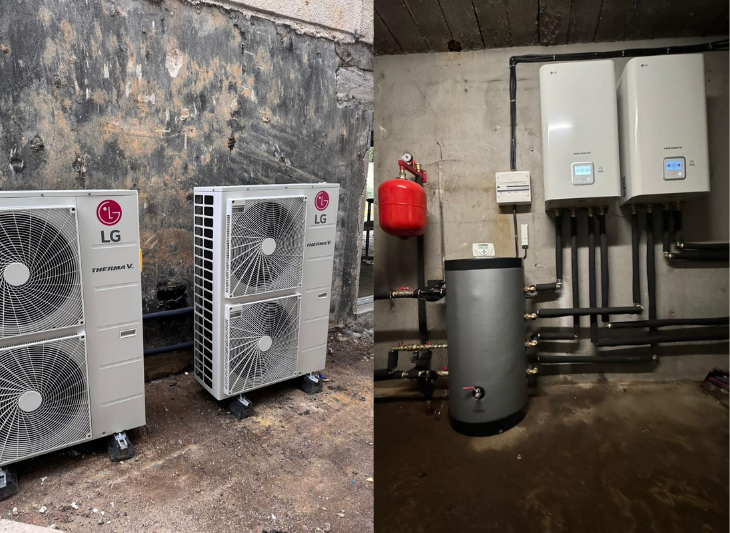 Équipe d'artisans PAC NORMANDIE, experts en installation de pompe à chaleur